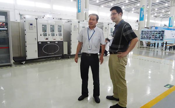 科陸電子公司領(lǐng)導(dǎo)到赫茲曼參觀、考察